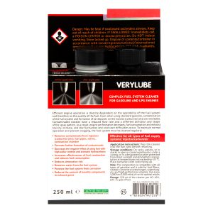 Verylube почистване на горивна система  бензин
