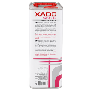 XADO Luxury Drive 5W-40 SYNTHETIC